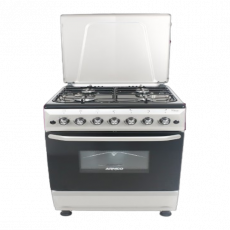 Armco Gc-F6640Fx Sl Cooker Slv image 1