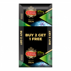 Imperial Leather Soap 150Gx3 Fresh Burst image 1