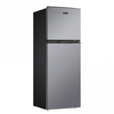 Von Vrt-138Drhx Double Door Fridge, Top Mount Freezer- 138L image 1
