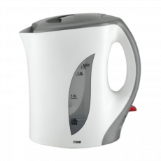 Mika Kettle Corded Mkt1001/Wg Wht&Gr image 1