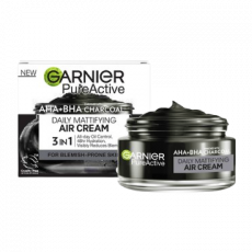 Garnier Pure Actv Charc.m/F Air Cream