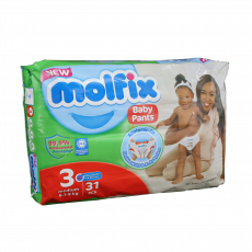 Molfix Pants Size 3 6.1-9Kg 31S