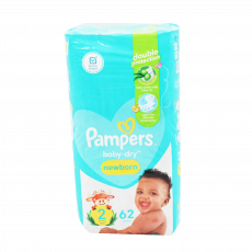 Pampers Jumbo Newborn Size 2 3-8Kg 48 S