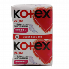 Kotex Ultra Thin Duo Normal 16S image 1