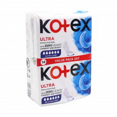 Kotex Ultrathin Night Duos 16'S image 1