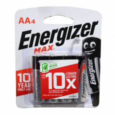 Energizer Max Aa4 E91 Bp4 image 1