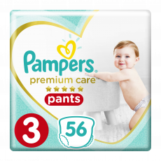 Pampers Pants Premium Care Size 3 6-11Kg 56S image 1